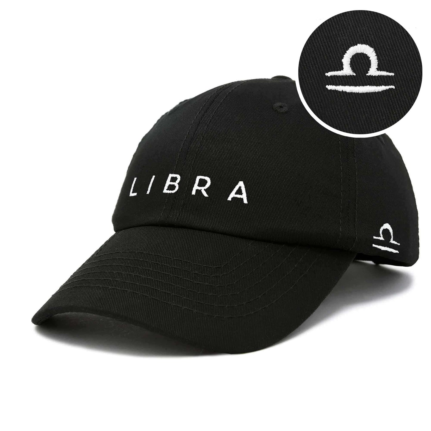 DALIX Zodiac Sign Libra Hat WomensEmbroidered
