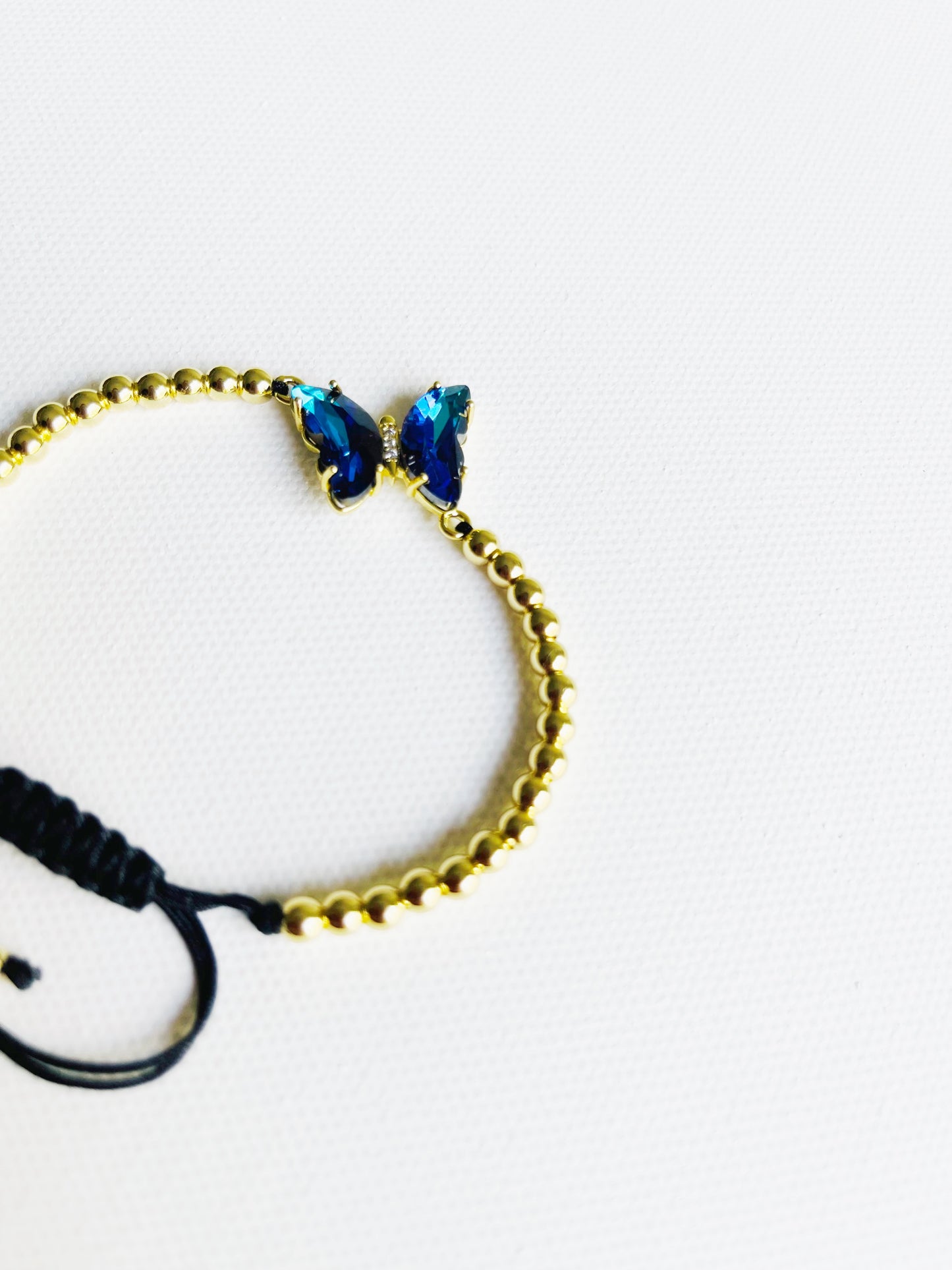 Blue Crystal butterfly 🦋 bracelet